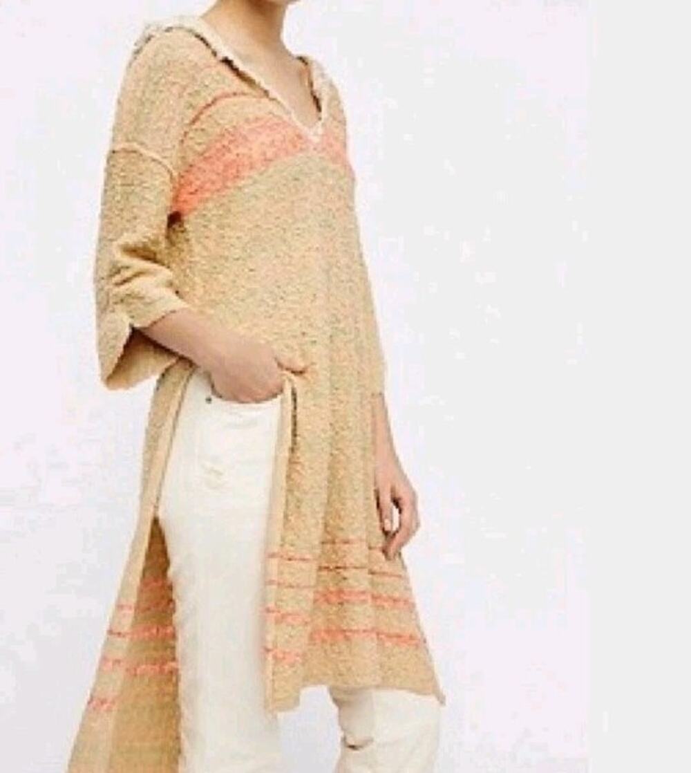 Free People Womens Berkley Hoodie Multicolored Size XS Beachy
